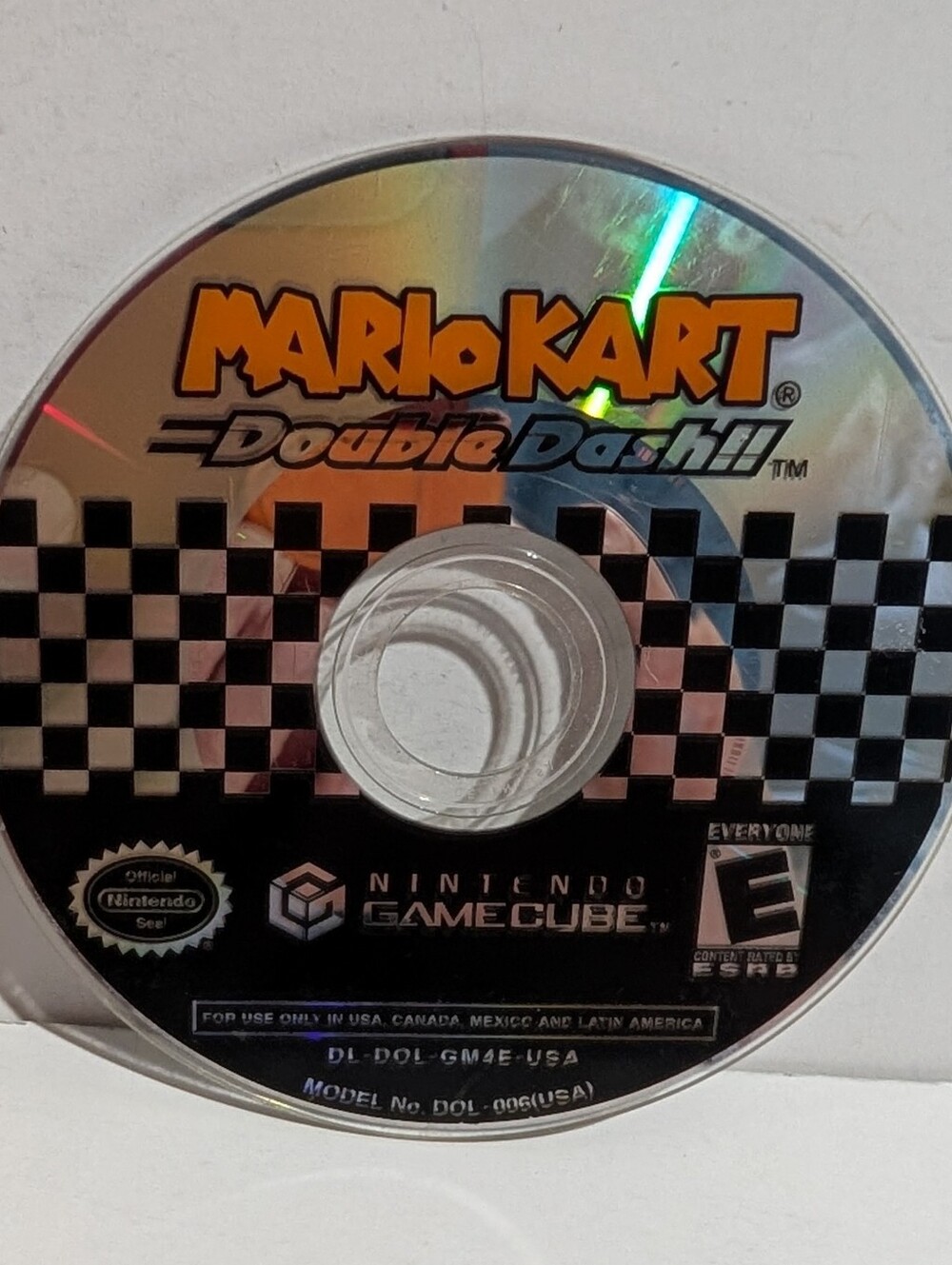 GameCube MarioKart Double Dash Video Game Disc Only Tested And Works